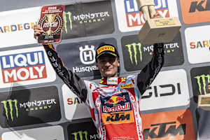 Simon Längenfelder feierte in Riola Sardo seinen dritten Saisonerfolg