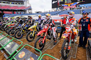 In Cleveland wird der 14. Lauf der US-Supercrossmeisterschaften ausgetragen
