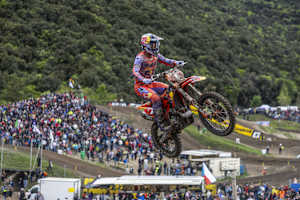 Simon Längenfelder haderte mit der Srecke im Trentino