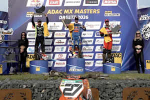 Das 450er Podium in Dreetz
