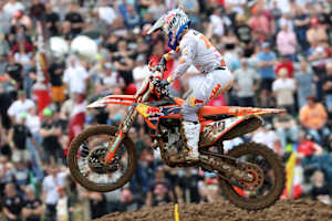 Sacha Coenen im ersten MX2-Lauf im Talkessel