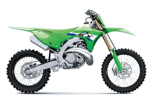 Die neue Zweitakt Kawasaki KX327