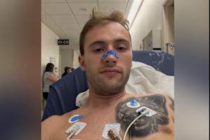 Justin Cooper meldete sich aus dem Krankenhaus