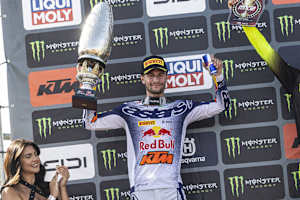Simon Längenfelder stand in Foxhills erneut auf dem Podium