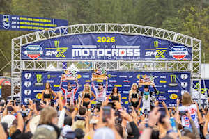 Das Podium in Washougal
