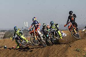 Simon Längenfelder legte in Johannesburg gute Starts hin