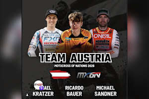 Das österreichische Team für das Motocross der Nationen wurde nominiert