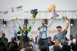 Das Podium beim Wasela Cross 2026