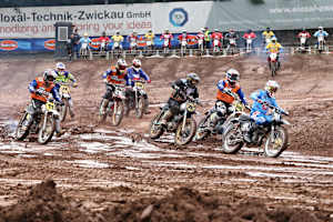 Start beim Classic Cross der Nationen in Culitzsch