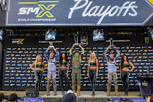 Das 250er-Podium in Columbus
