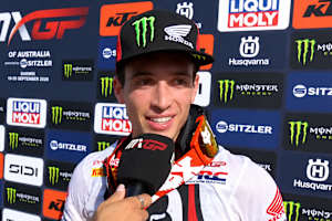 Tom Vialle gewann das MXGP-Qualifikationsrennen in Australien