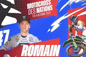 Romain Febvre startet für Team Frankreich in Ernée