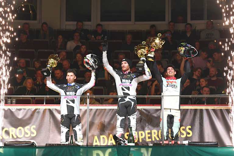 SX1 Podium in Dortmund am Samstag