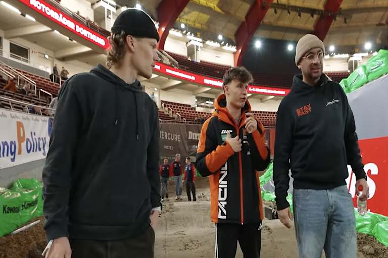 Kai Haase, Noah Ludwig und JP Krämer in Dortmund