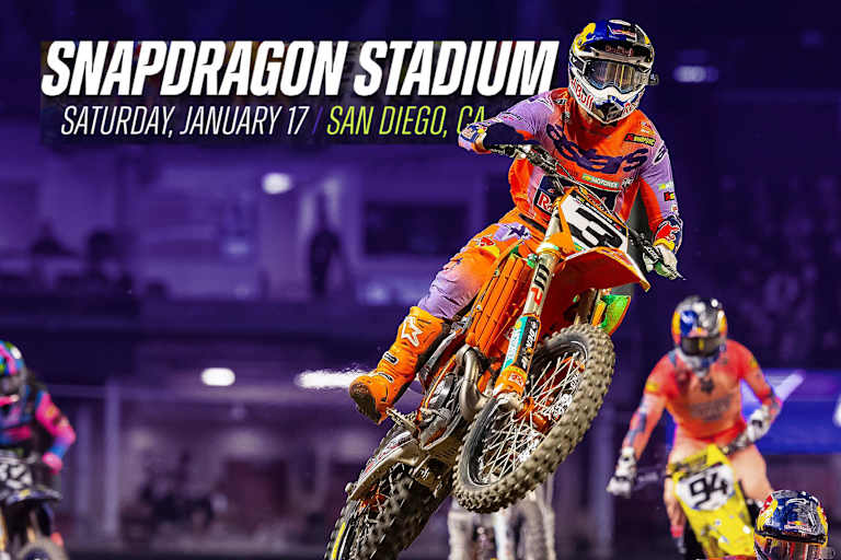 In San Diego findet der zweite Lauf der US Supercross-Meisterschaften statt