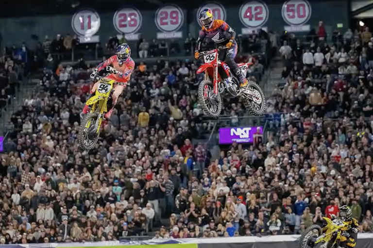 Ken Roczen und Hunter Lawrence