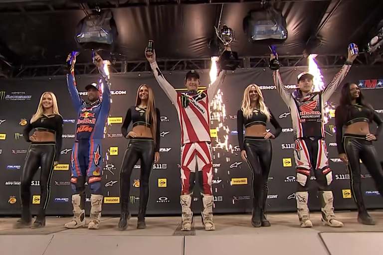 450er Podium von Anaheim 2