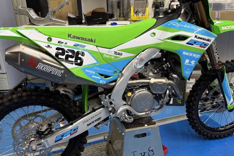 Die Kawasaki von Tom Koch