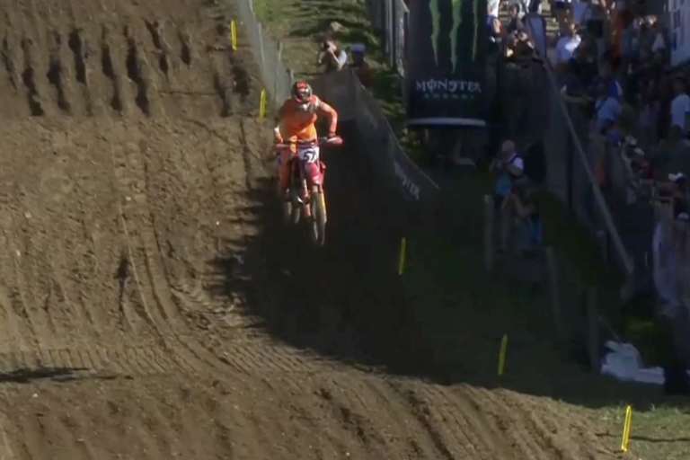 Jeffrey Herlings gewann das zweite Finale in Ernée