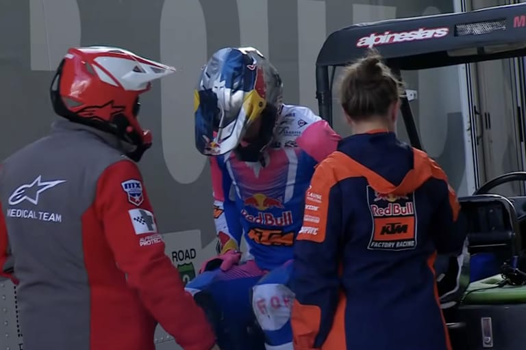 Jorge Prado musste sich im Medical Center untersuchen lassen