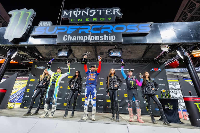 Das 450er Podium von Seattle