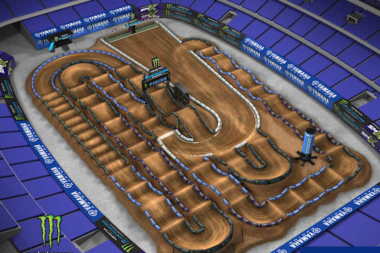 Die Strecke in Arlington