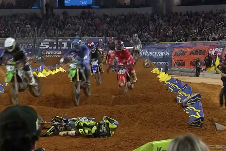 Jalek Swoll stürzte im Finale von Tampa