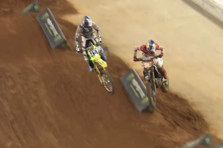 Das Duell zwischen Ken Roczen und Hunter Lawrence in Arlington