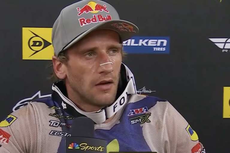 Ken Roczen haderte in Arlington mit einer Erkältung