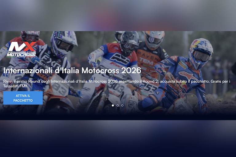 Das WM-Vorsaisonrennen von Mantua wird live übertragen