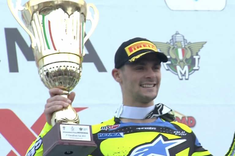 Tim Gajser gewann die italienischen Meisterschaften in Mantua 