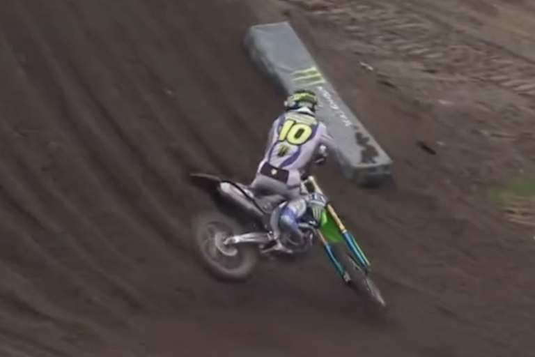 Seth Hammaker flog im Qualifying heftig ab