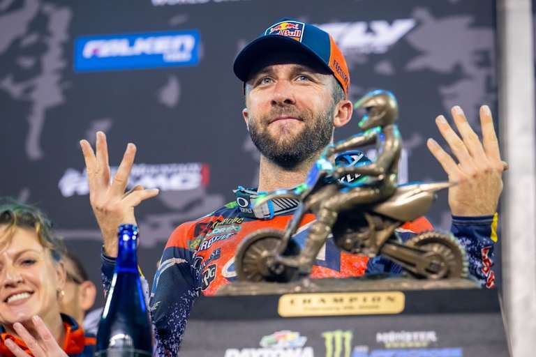Eli Tomac feierte seinen 8. Daytona-Sieg