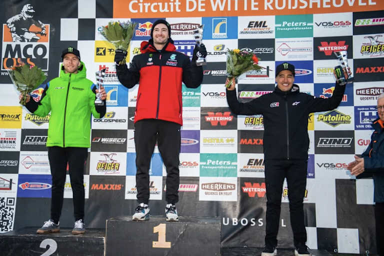 Jeffrey Herlings gewann in Oss vor Romain Febvre und Glenn Coldenhoff