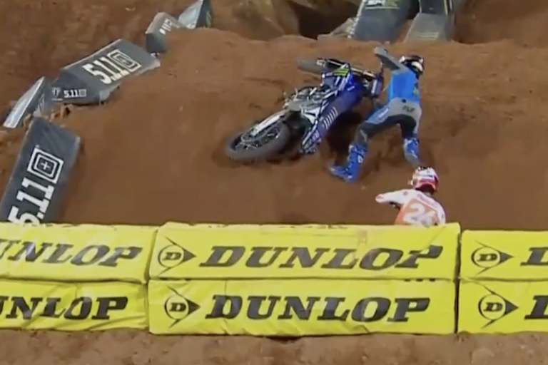 Cooper Webb stürzte im Finale von Birmingham