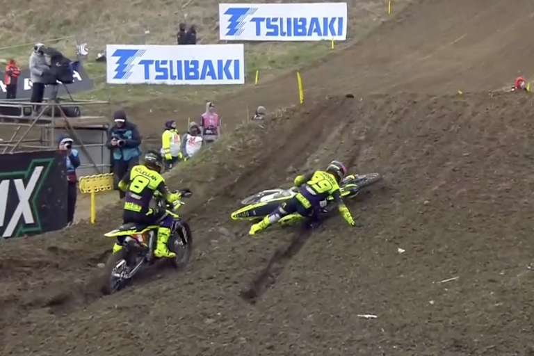 Guillem Farres stürzte im Qualifikationsrennen in Frauenfeld