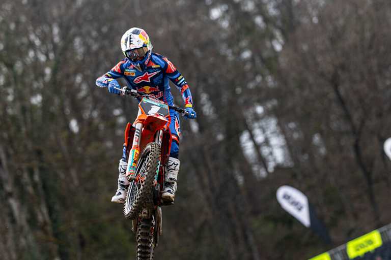 Simon Längenfelder gewann den ersten Lauf in Frauenfeld