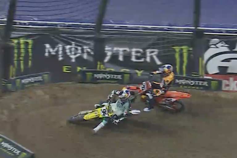 Ken Roczen geht an Prado vorbei in Führung