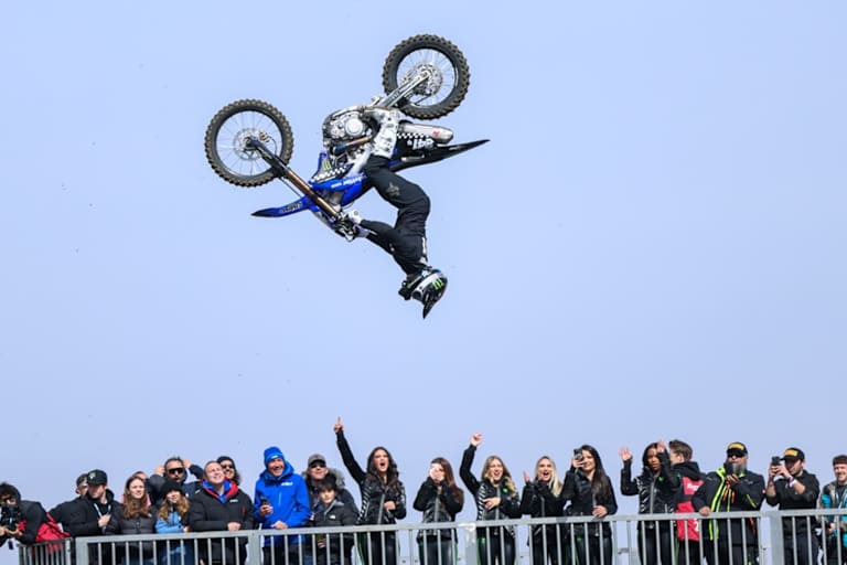 In Frauenfeld wurde auch eine Freestyle-Show geboten