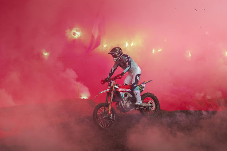 Jeffrey Herlings in der Einführungsrunde