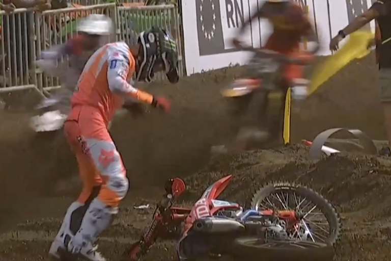 Jeffrey Herlings stürzte im Qualifikationsrennen von Argentinien