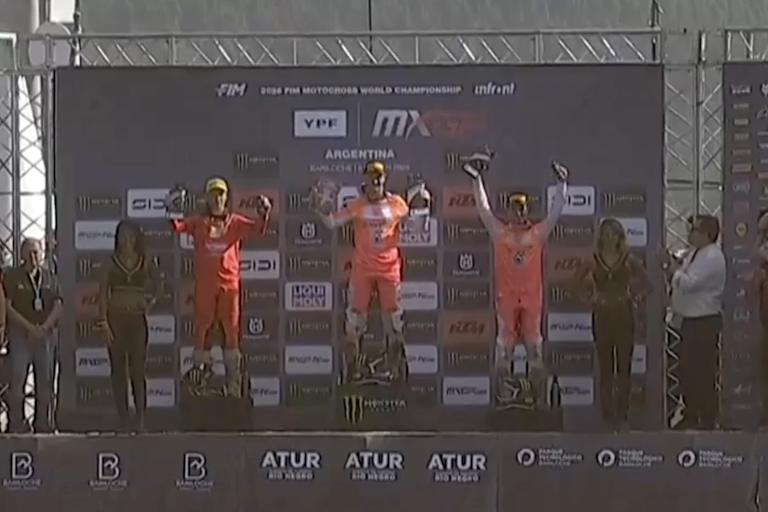 Jeffrey Herlings gewann in Argentinien vor Romain Febvre und Tom Vialle