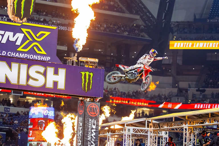 Hunter Lawrence feierte in Indianapolis seinen zweiten Saisonerfolg