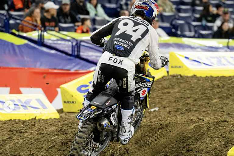 In Indianapolis bildeten sich tiefe Spurrinnen