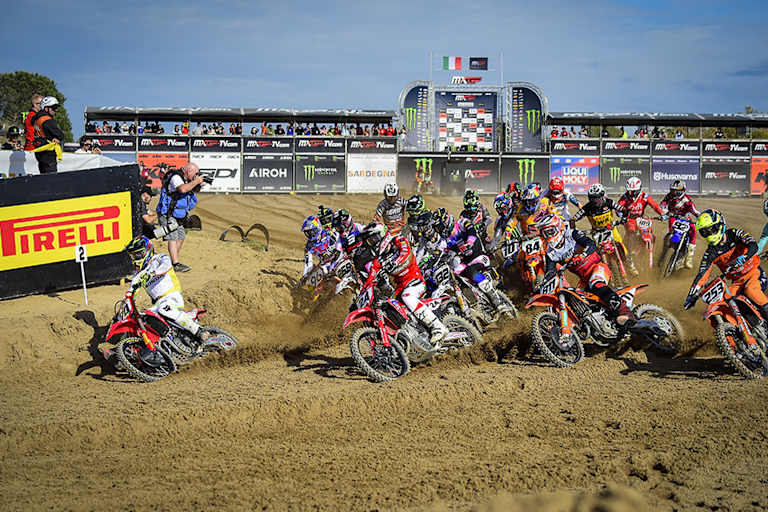 In Riola Sardo auf Sardinien wird der 4. Lauf zur Motocross-WM ausgetragen
