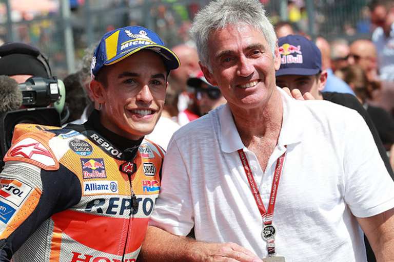 Marc Marquez und Mick Doohan