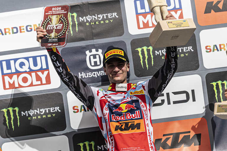 Simon Längenfelder feierte in Riola Sardo seinen dritten Saisonerfolg