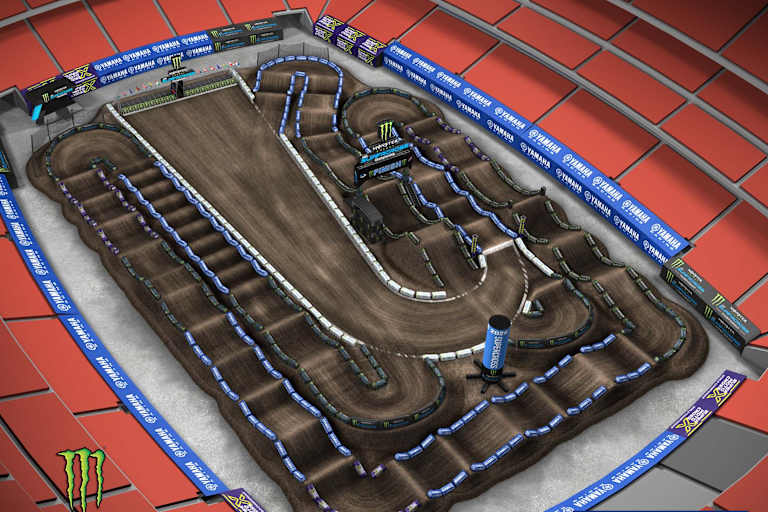 Die Strecke in Cleveland