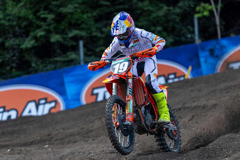 Sacha Coenen gewann den ersten MX2-Lauf im Trentino