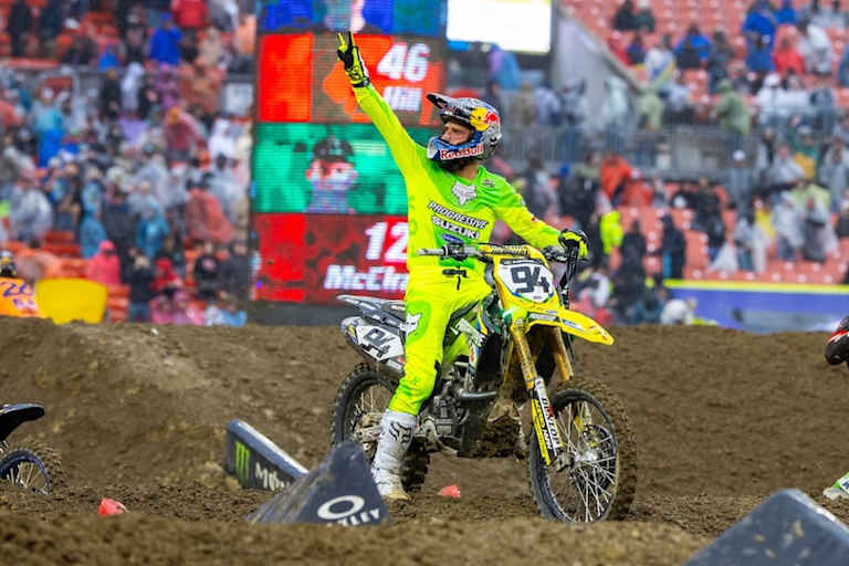Ken Roczen gewann das Triple-Crown-Event von Cleveland
